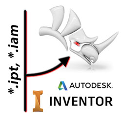 Inventor3D to Rhino